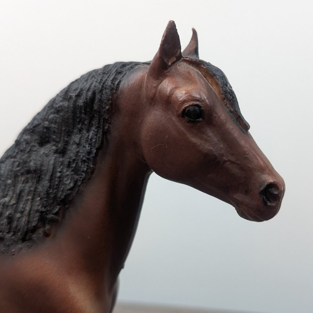 Vintage Breyer 1960's Horse Black and Dark Brown Collectible 60s Deadstock - Picture 3 of 7